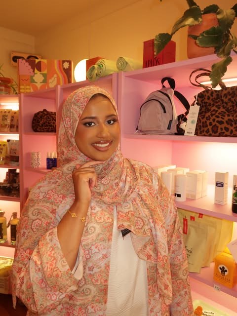 Rose tones — nikkah makeup by Maison Nūr
